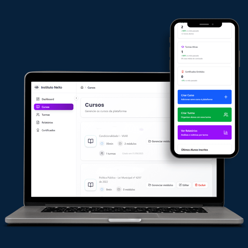 Plataforma de Cursos Educacionais